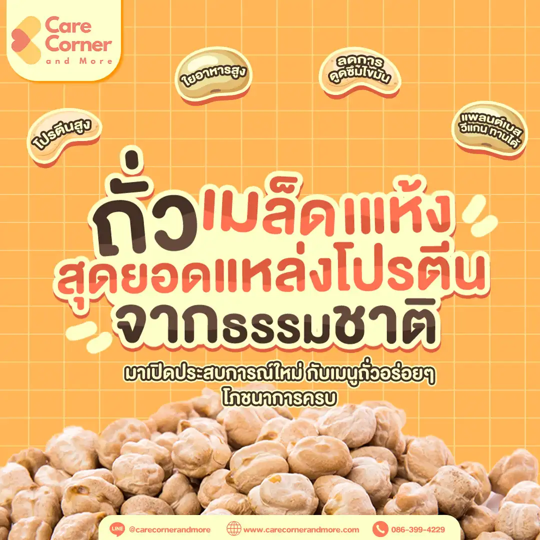 ถั่วเมล็ดแห้ง: โปรตีนแน่น คุณค่าสูง ดีต่อสุขภาพ! 🌱✨